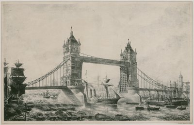 Tower Bridge, Londýn od English School