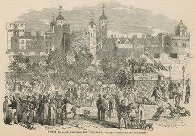 Tower Hill, Londýn: nábor pro námořnictvo od English School