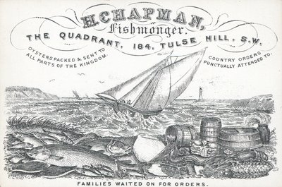Obchodní karta, H Chapman od English School