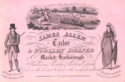 Vizitka, James Allen od English School