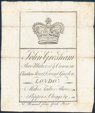 Vizitka, John Gresham od English School
