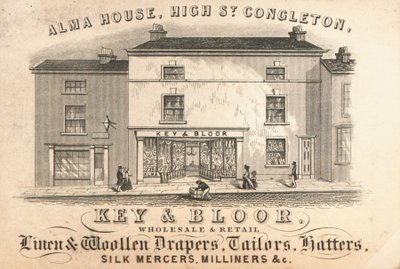 Obchodní karta, Key & Bloor od English School