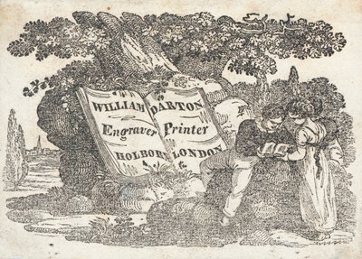 Vizitka, William Darton od English School
