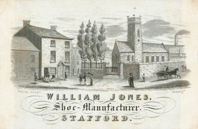 Vizitka, William Jones od English School
