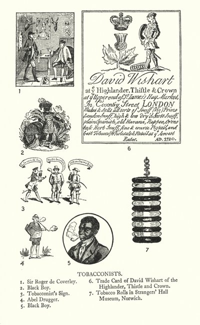 Obchodní značky: Tobacconists (litho) od English School