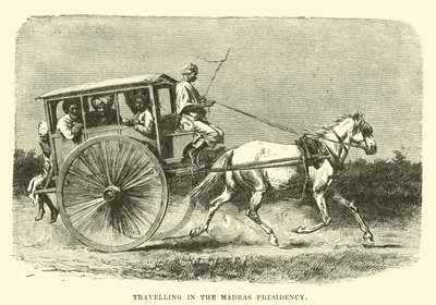 Cestování v Madrasském předsednictví od English School