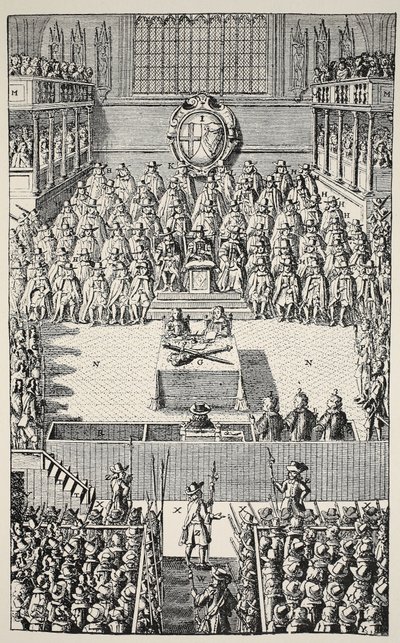Proces s Karlem I, 4. ledna 1649 od English School