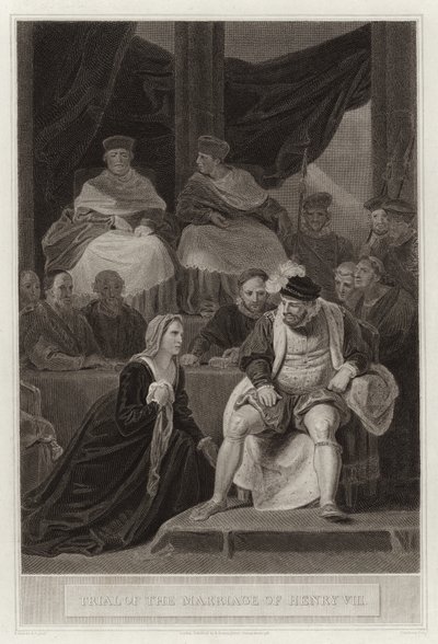 Soud o svatbě Jindřicha VIII od English School