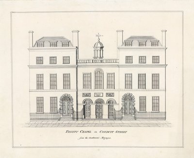 Trinity Chapel, Conduit Street, Londýn od English School