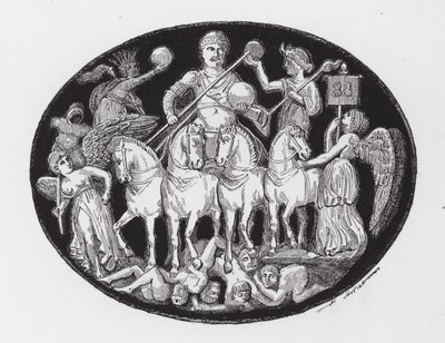 Triumph of Licinius (rytina) od English School