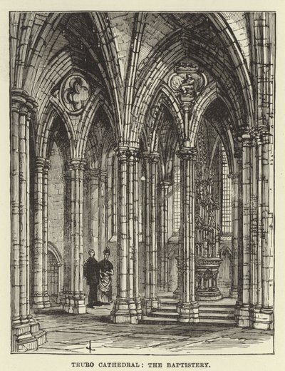 Katedrála Truro, baptisterium od English School