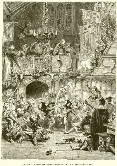 Tudor Times--Vánoční radovánky v Baronial Hall od English School