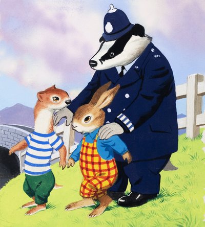 Tufty a jezevec policista od English School