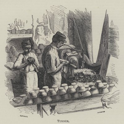 Turner (rytina) od English School