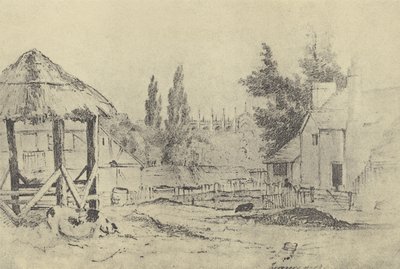 Turners Farm, c 1821 (hlubotisk) od English School
