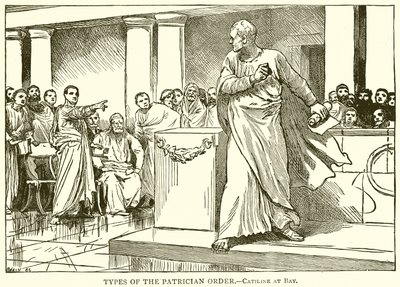 Typy patricijského řádu.--Catiline v zátoce od English School