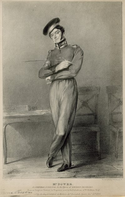 Tyrone Power, herec, jako desátník OConnor v opeře Nedodržené sliby od English School