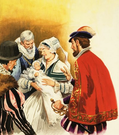 Neznámá matka a dítě od English School