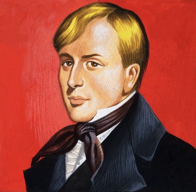 Neidentifikovaný portrét od English School