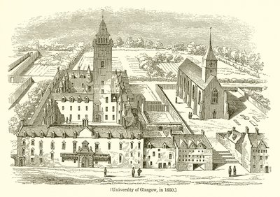 University of Glasgow, v roce 1650 od English School