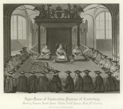 Horní komora shromáždění, provincie Canterbury od English School