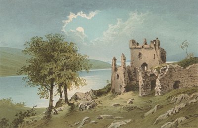 Zámek Urquhart - Loch Ness od English School