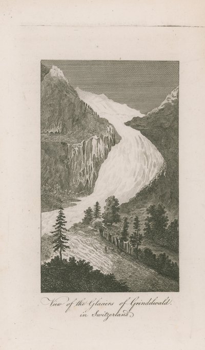 Výhled na ledovce Grindelwald od English School