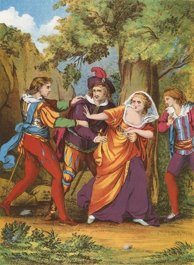 Valentine, Proteus, Silvia a Julia od English School