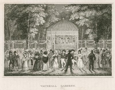 Vauxhall Gardens, Londýn od English School