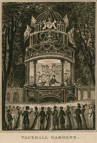 Vauxhall Gardens, Londýn od English School