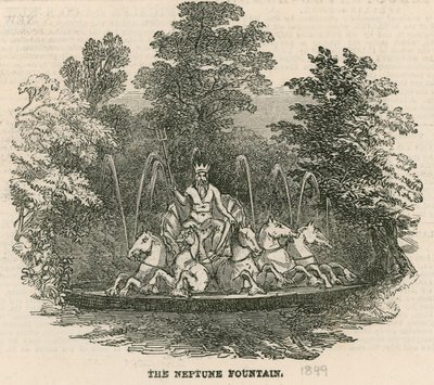 Vauxhall Gardens, Londýn: Neptunova fontána od English School