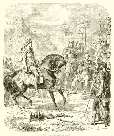 Vercingetorix před Caesarem od English School
