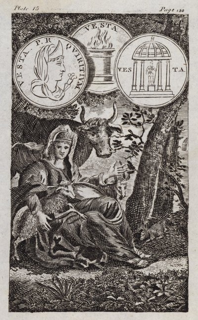 Vesta (rytina) od English School