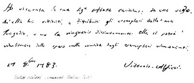 Victor Alfieri (významný italský básník) od English School