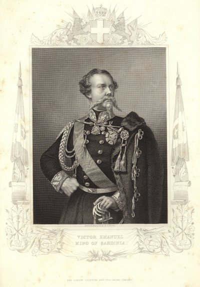 Viktor Emanuel II ze Sardinie od English School