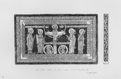 Victoria And Albert Museum: Super Altar, Německo, 12. století od English School