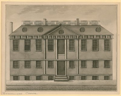 Kancelář zásobování potravinami, Londýn od English School