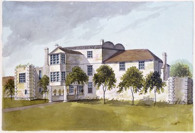Pohled na dům sira Noela de Carona, 1809 od English School