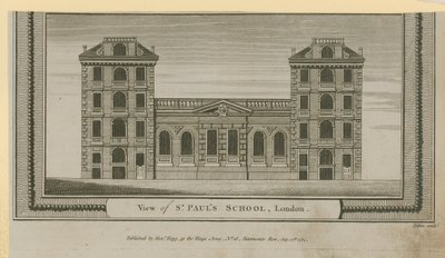Pohled na St Pauls School od English School