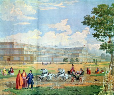 Pohled na Crystal Palace od English School
