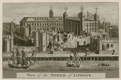 Pohled na Tower of London od English School