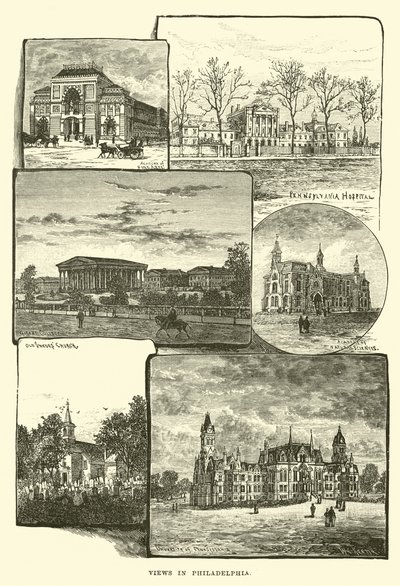 Pohledy ve Philadelphii od English School