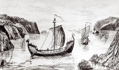 Vikingské lodě od English School