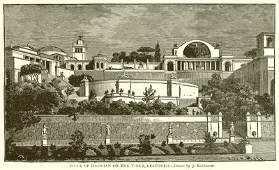Hadriánova vila na Tibeře, obnovena od English School