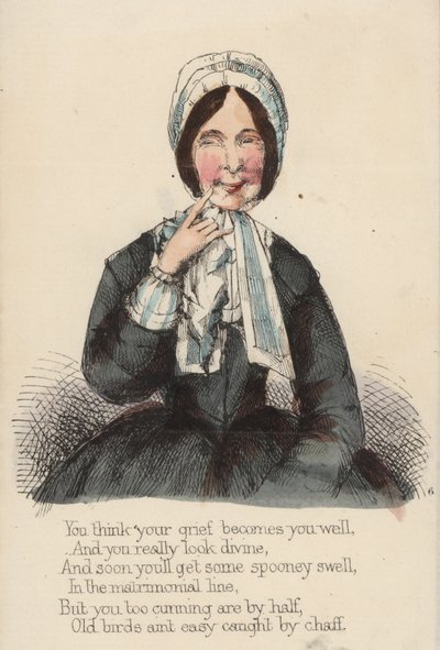 Octová valentýnka (barevná litografie) od English School