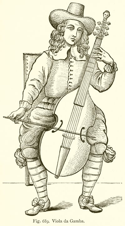 Viola da Gamba od English School