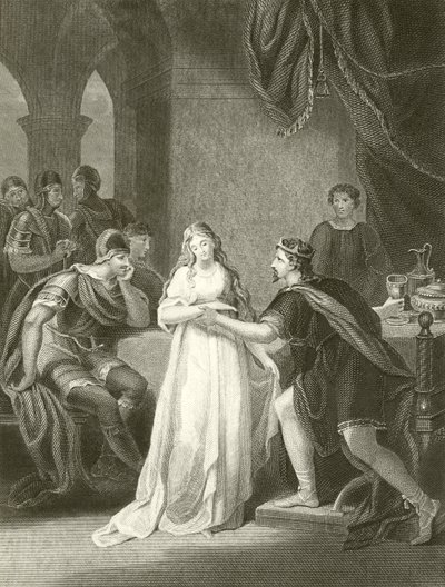 Vortigern a Rowena od English School