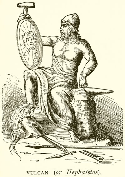 Vulcan (nebo Hephaistos) od English School