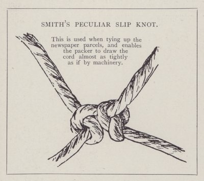 Zvláštní kluzný uzel W H Smith od English School