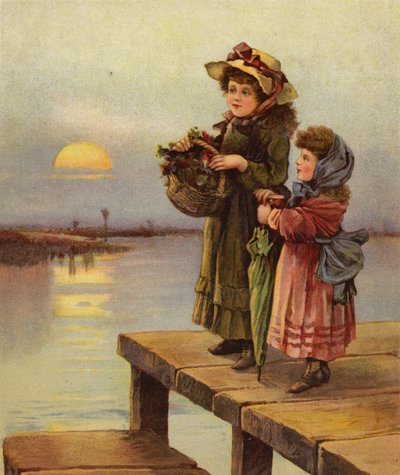 Čekání na trajekt (barevné lito) od English School